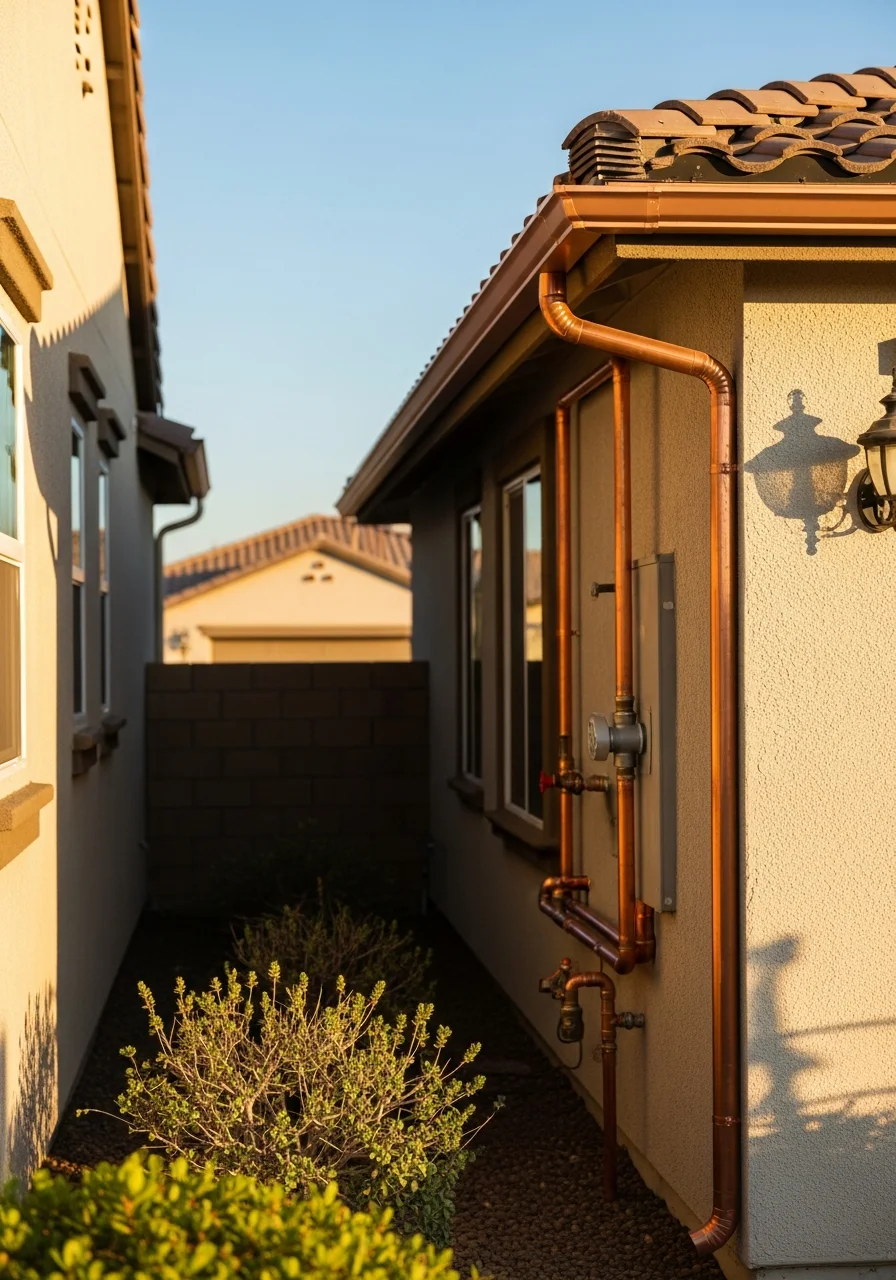 Close-up of a Corona home exterior showing quality workmanship and attention to detail.
