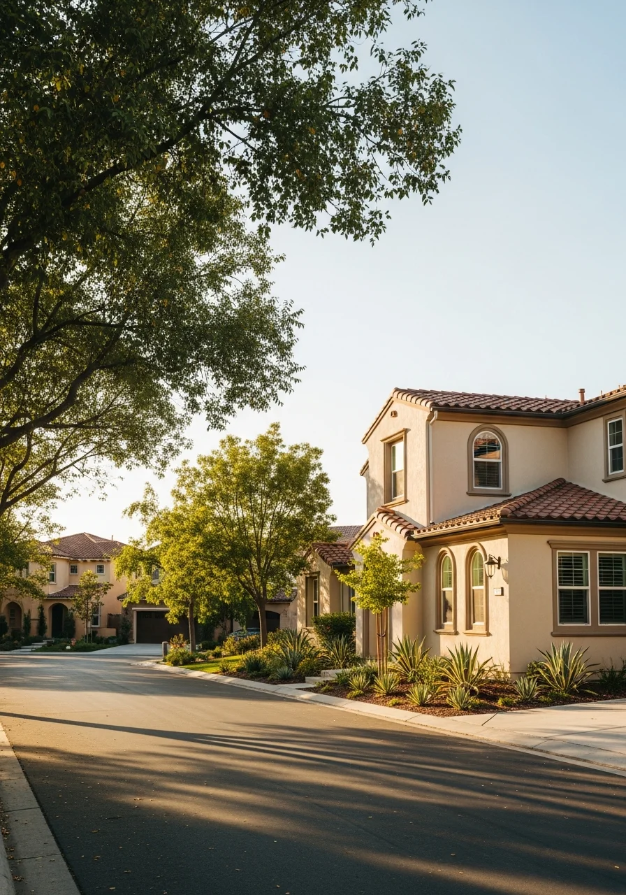 Temecula home exterior showing modern construction quality and neighborhood setting.